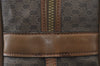 Authentic GUCCI Web Sherry Line Micro GG Trunk Case PVC Leather Brown 5849I