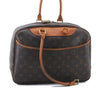 Authentic LOUIS VUITTON Monogram Deauville Hand Bag M47270 LV Junk 5850C