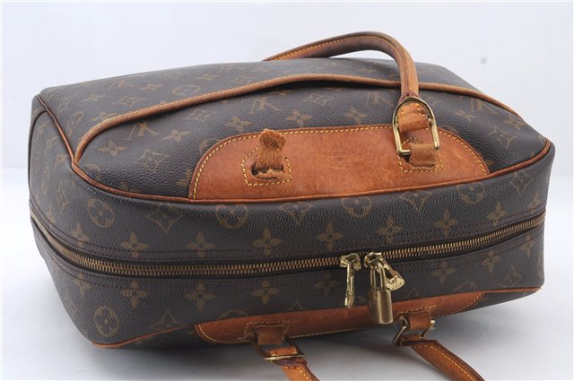 Authentic LOUIS VUITTON Monogram Deauville Hand Bag M47270 LV Junk 5850C