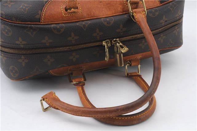 Authentic LOUIS VUITTON Monogram Deauville Hand Bag M47270 LV Junk 5850C