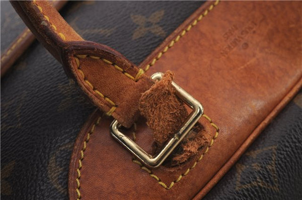 Authentic LOUIS VUITTON Monogram Deauville Hand Bag M47270 LV Junk 5850C