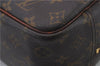 Authentic LOUIS VUITTON Monogram Deauville Hand Bag M47270 LV Junk 5850C
