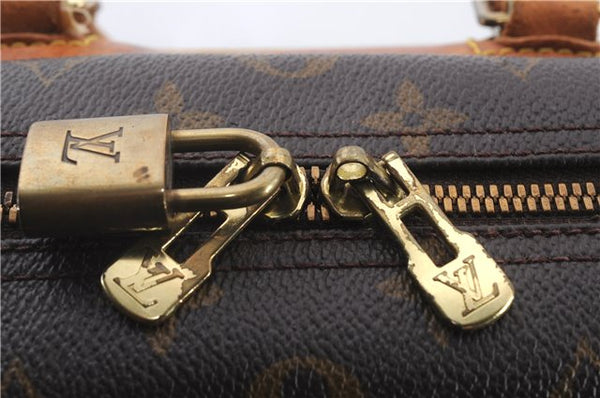 Authentic LOUIS VUITTON Monogram Deauville Hand Bag M47270 LV Junk 5850C