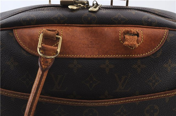 Authentic LOUIS VUITTON Monogram Deauville Hand Bag M47270 LV Junk 5850C