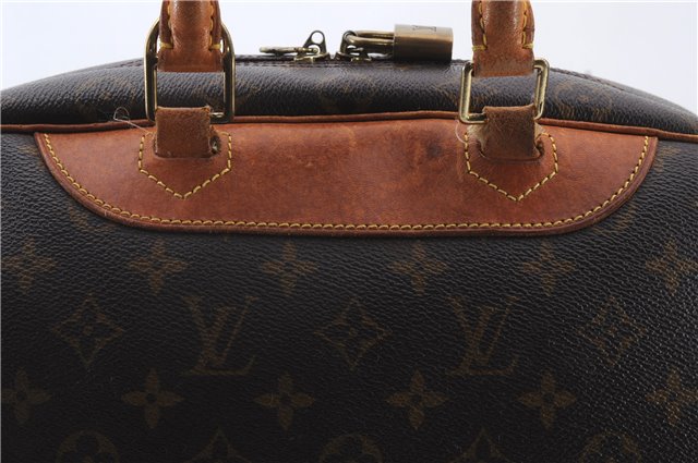 Authentic LOUIS VUITTON Monogram Deauville Hand Bag M47270 LV Junk 5850C
