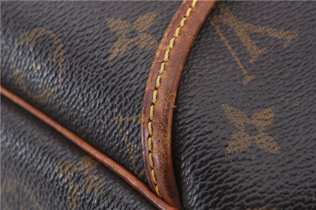 Authentic LOUIS VUITTON Monogram Deauville Hand Bag M47270 LV Junk 5850C