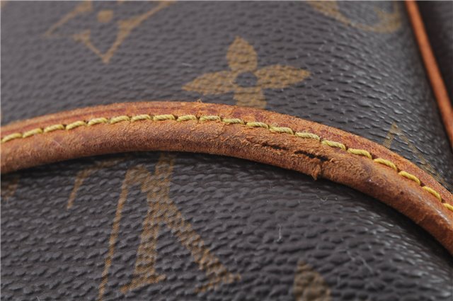 Authentic LOUIS VUITTON Monogram Deauville Hand Bag M47270 LV Junk 5850C