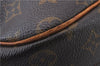 Authentic LOUIS VUITTON Monogram Deauville Hand Bag M47270 LV Junk 5850C