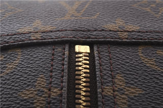 Authentic LOUIS VUITTON Monogram Deauville Hand Bag M47270 LV Junk 5850C