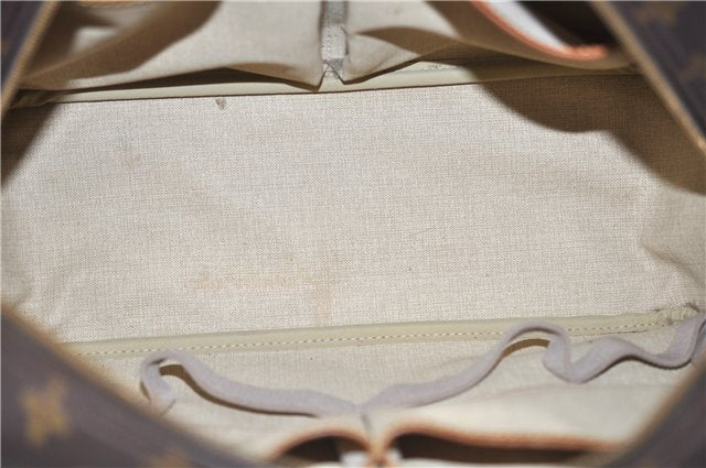 Authentic LOUIS VUITTON Monogram Deauville Hand Bag M47270 LV Junk 5850C