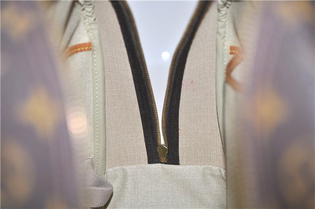 Authentic LOUIS VUITTON Monogram Deauville Hand Bag M47270 LV Junk 5850C