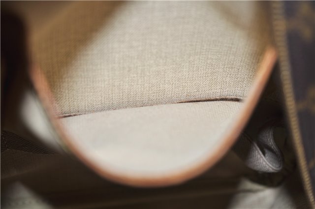 Authentic LOUIS VUITTON Monogram Deauville Hand Bag M47270 LV Junk 5850C