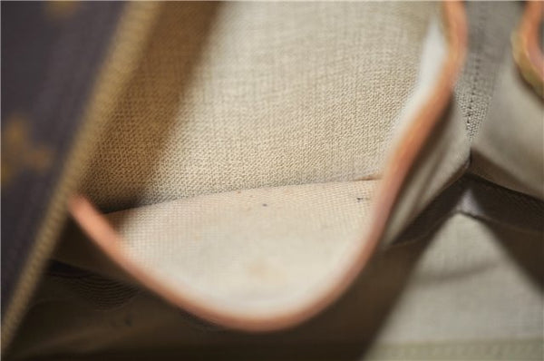 Authentic LOUIS VUITTON Monogram Deauville Hand Bag M47270 LV Junk 5850C