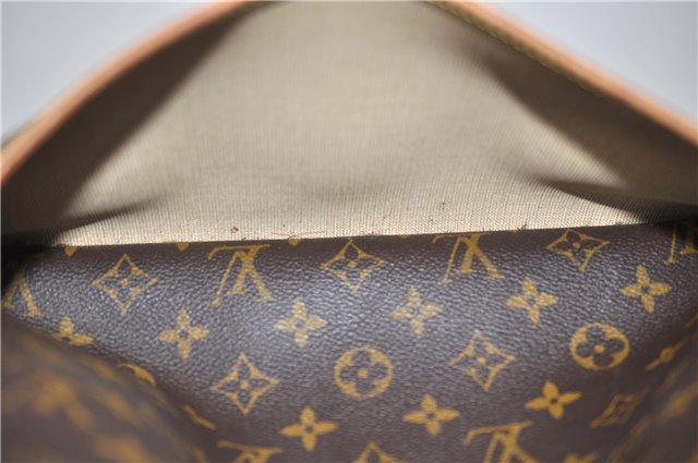Authentic LOUIS VUITTON Monogram Deauville Hand Bag M47270 LV Junk 5850C