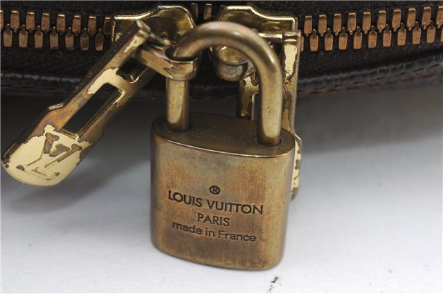 Authentic LOUIS VUITTON Monogram Deauville Hand Bag M47270 LV Junk 5850C