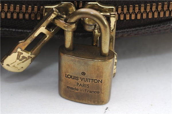 Authentic LOUIS VUITTON Monogram Deauville Hand Bag M47270 LV Junk 5850C