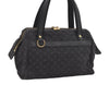 Auth Louis Vuitton Monogram Mini Josephine PM Hand Bag Dark Blue M92414 LV 5852I