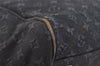 Auth Louis Vuitton Monogram Mini Josephine PM Hand Bag Dark Blue M92414 LV 5852I
