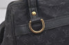 Auth Louis Vuitton Monogram Mini Josephine PM Hand Bag Dark Blue M92414 LV 5852I