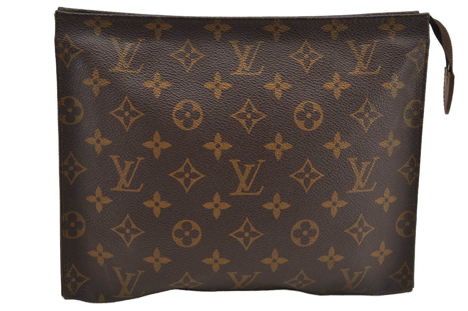 Auth Louis Vuitton Monogram Poche Toilette 26 M47542 Cosmetics Pouch Junk 5854I