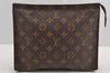 Auth Louis Vuitton Monogram Poche Toilette 26 M47542 Cosmetics Pouch Junk 5854I
