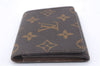 Auth Louis Vuitton Monogram Enveloppe Carte de Visite Card Case M62920 LV 5858D