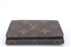 Auth Louis Vuitton Monogram Enveloppe Carte de Visite Card Case M62920 LV 5858D
