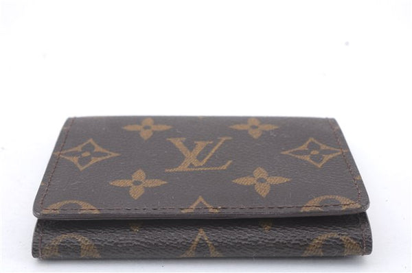 Auth Louis Vuitton Monogram Enveloppe Carte de Visite Card Case M62920 LV 5858D