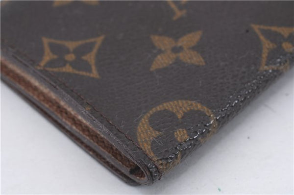 Auth Louis Vuitton Monogram Enveloppe Carte de Visite Card Case M62920 LV 5858D