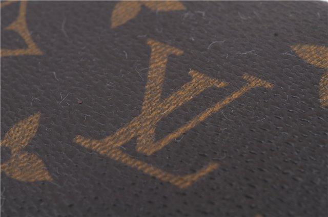 Auth Louis Vuitton Monogram Enveloppe Carte de Visite Card Case M62920 LV 5858D