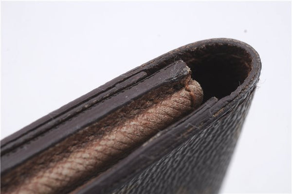 Auth Louis Vuitton Monogram Enveloppe Carte de Visite Card Case M62920 LV 5858D