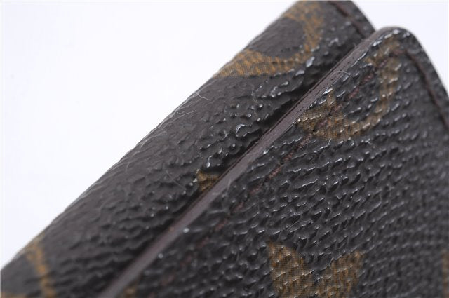 Auth Louis Vuitton Monogram Enveloppe Carte de Visite Card Case M62920 LV 5858D