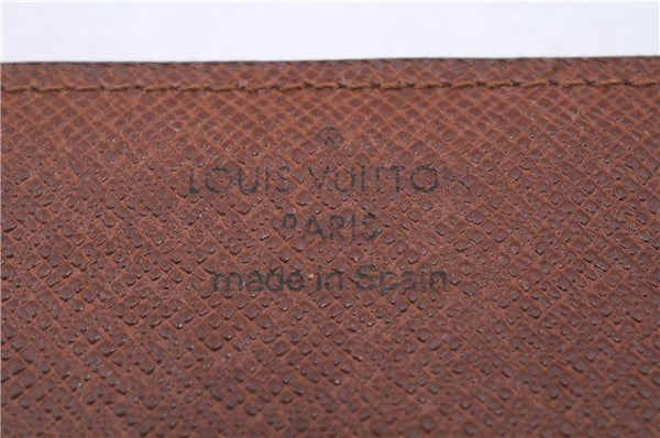 Auth Louis Vuitton Monogram Enveloppe Carte de Visite Card Case M62920 LV 5858D