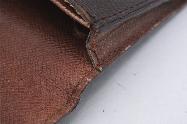 Auth Louis Vuitton Monogram Enveloppe Carte de Visite Card Case M62920 LV 5858D