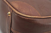 Authentic GUCCI Vintage Hand Bag Purse Leather Brown 5858I