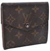 Auth Louis Vuitton Monogram Porte Monnaie Billets Trifold Wallet M61660 LV 5859D