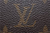 Auth Louis Vuitton Monogram Porte Monnaie Billets Trifold Wallet M61660 LV 5859D