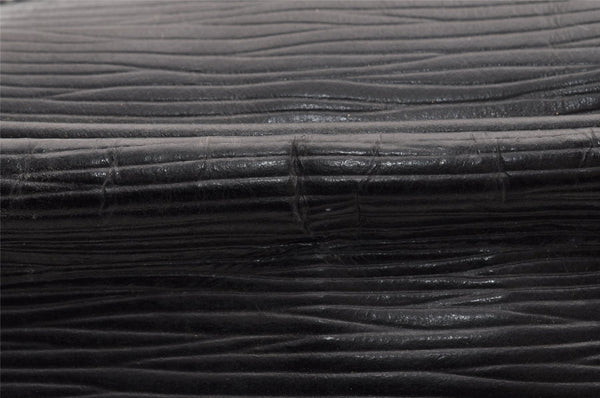 Auth Louis Vuitton Epi Trocadero 27 Shoulder Cross Bag Black M52302 LV 5861I