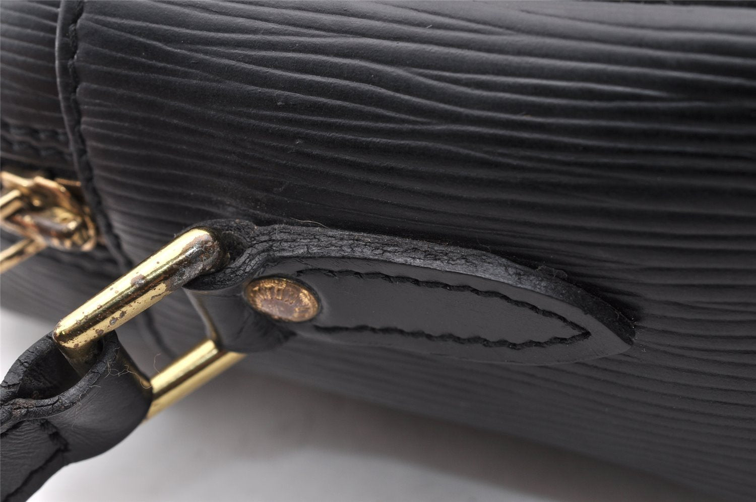 Auth Louis Vuitton Epi Trocadero 27 Shoulder Cross Bag Black M52302 LV 5861I