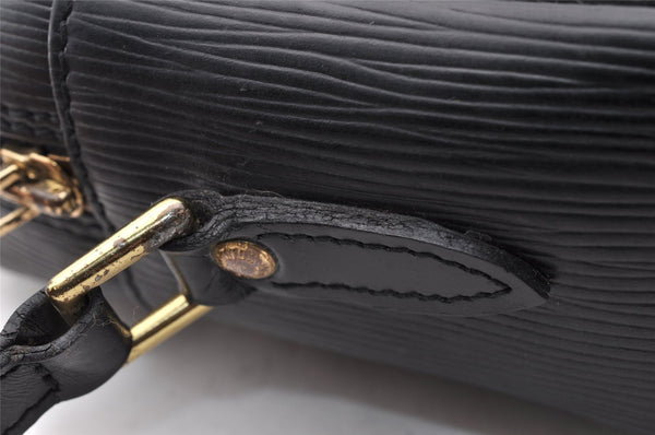 Auth Louis Vuitton Epi Trocadero 27 Shoulder Cross Bag Black M52302 LV 5861I