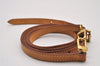 Authentic Louis Vuitton Leather Shoulder Strap Beige 41.3-46.9" LV 5865I