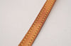 Authentic Louis Vuitton Leather Shoulder Strap Beige 41.3-46.9" LV 5865I