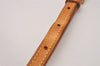 Authentic Louis Vuitton Leather Shoulder Strap Beige 41.3-46.9" LV 5865I