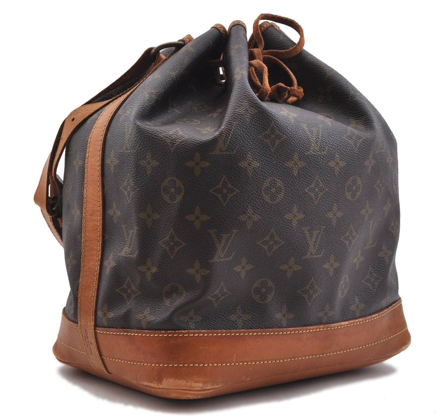 Authentic LOUIS VUITTON Monogram Noe Shoulder Bag Purse M42224 LV 5866C