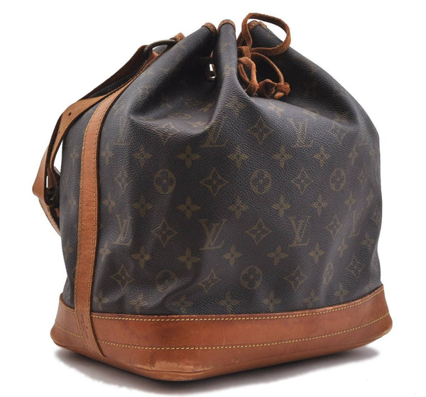 Authentic LOUIS VUITTON Monogram Noe Shoulder Bag Purse M42224 LV 5866C