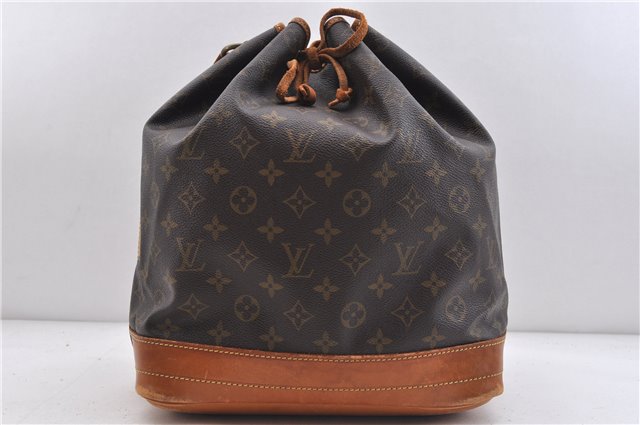 Authentic LOUIS VUITTON Monogram Noe Shoulder Bag Purse M42224 LV 5866C