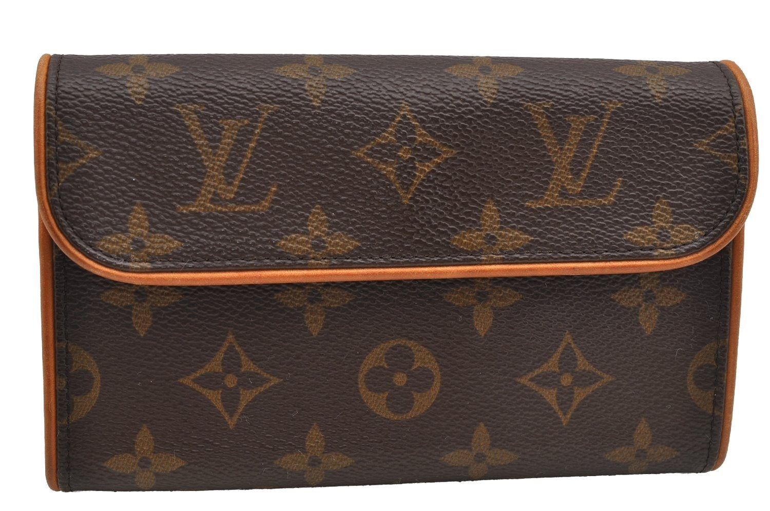 Auth Louis Vuitton Monogram Pochette Florentine Pouch Waist Bag M51855 LV 5866I