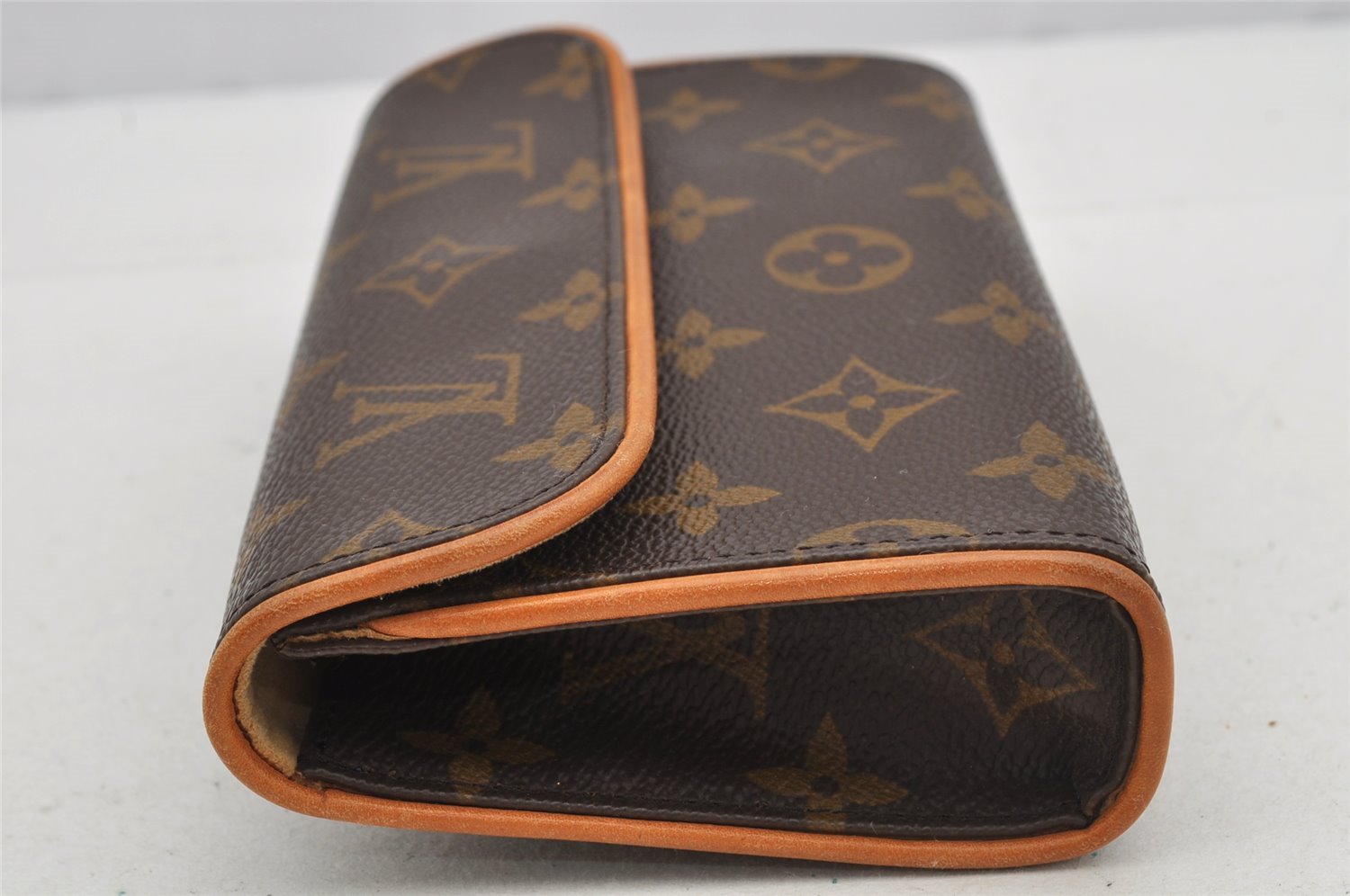 Auth Louis Vuitton Monogram Pochette Florentine Pouch Waist Bag M51855 LV 5866I