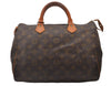 Authentic Louis Vuitton Monogram Speedy 30 Hand Boston Bag M41526 LV 5867I