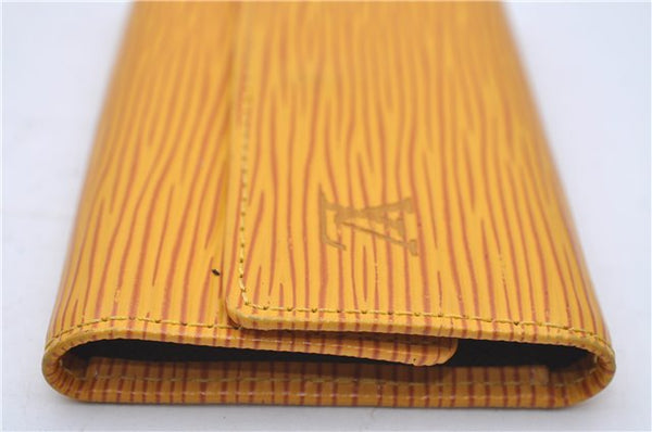 Authentic Louis Vuitton Epi Multicles 6 Key Case Yellow M63819 LV 5870D